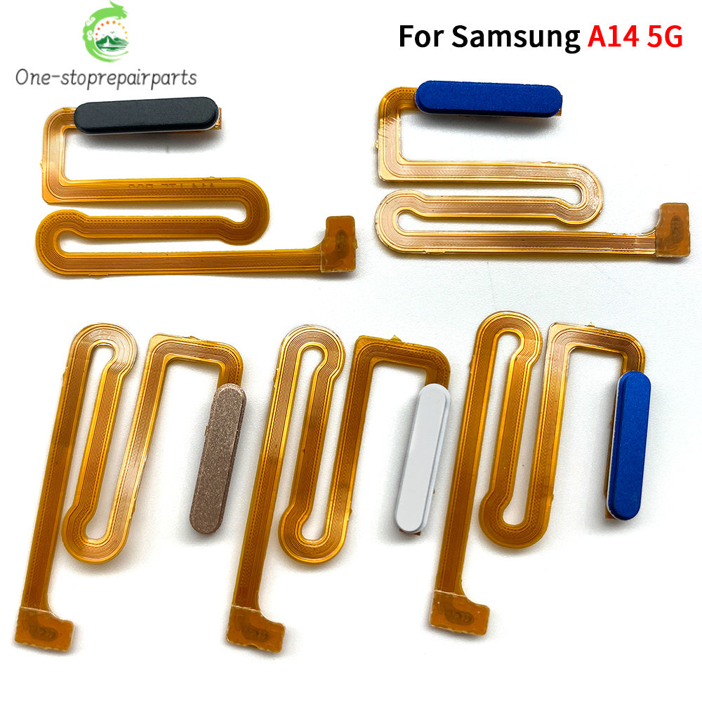 10Pcs, Home Button FingerPrint Touch ID Sensor Flex Cable Ribbon For Samsung A04s A13 A14 A24 A34 A54 4G 5G Replacement Parts Samsung phone repair parts