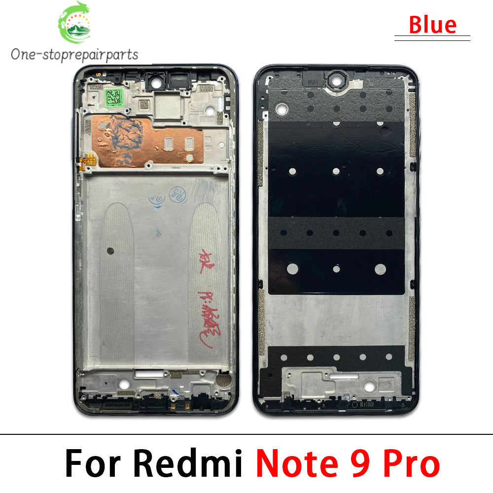 New For Xiaomi Redmi Note 7 8 9s Pro Front Housing LCD Frame Screen Bezel Holder Replacement Parts Xiaomi  Xiao mi phone repair parts