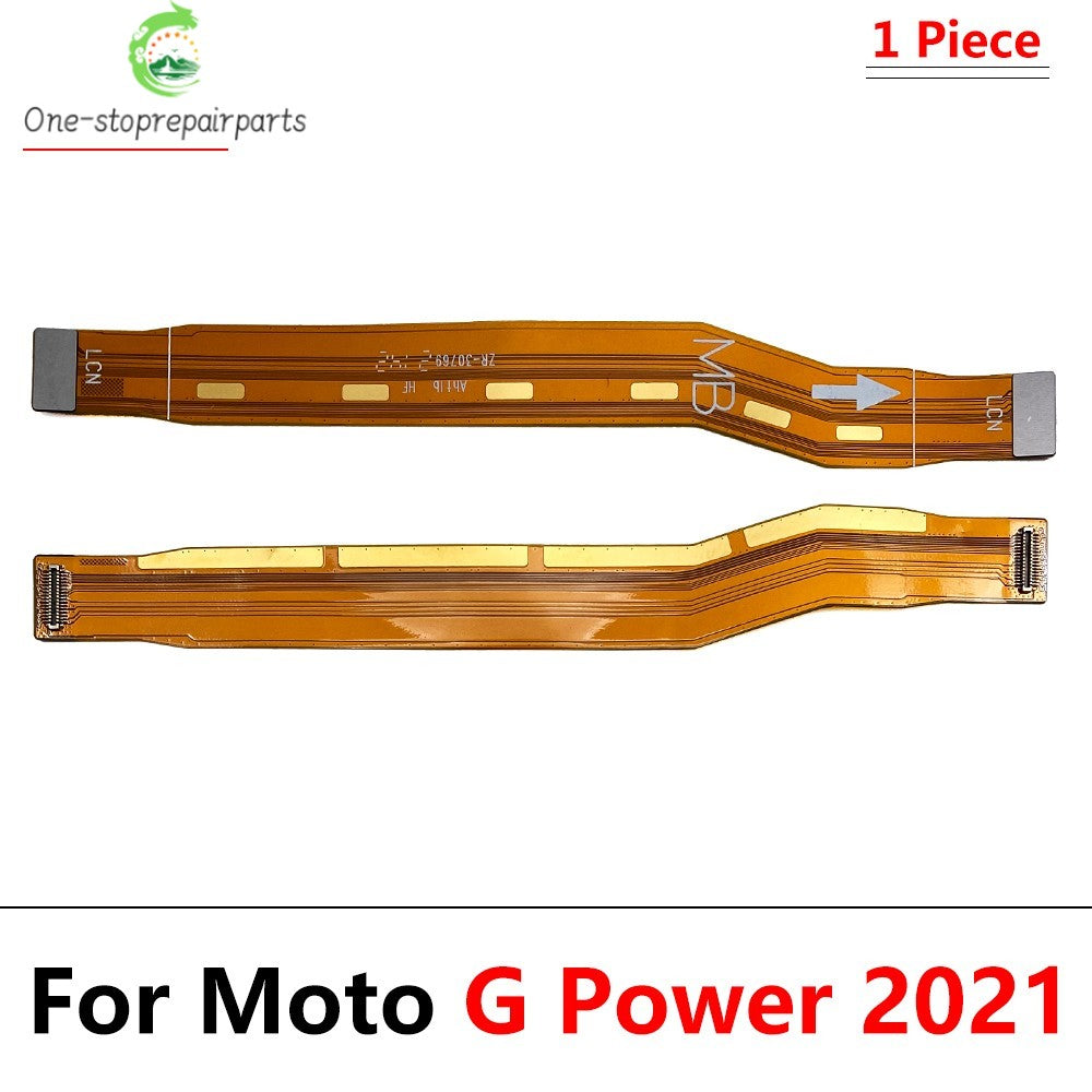 For Moto Motorola G 5G Plus G Power Play Stylus 5G 2021 2022 2023 Main Motherboard Connector Board Mainboard Flex Cable Motorola phone repair parts
