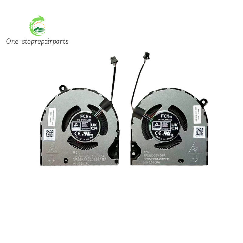 NEW Original LAPTOP CPU GPU Cooling Fan For DELL Inspiron 14 Plus 7420 5420 0YNTMM 08994X Dell laptop repair parts
