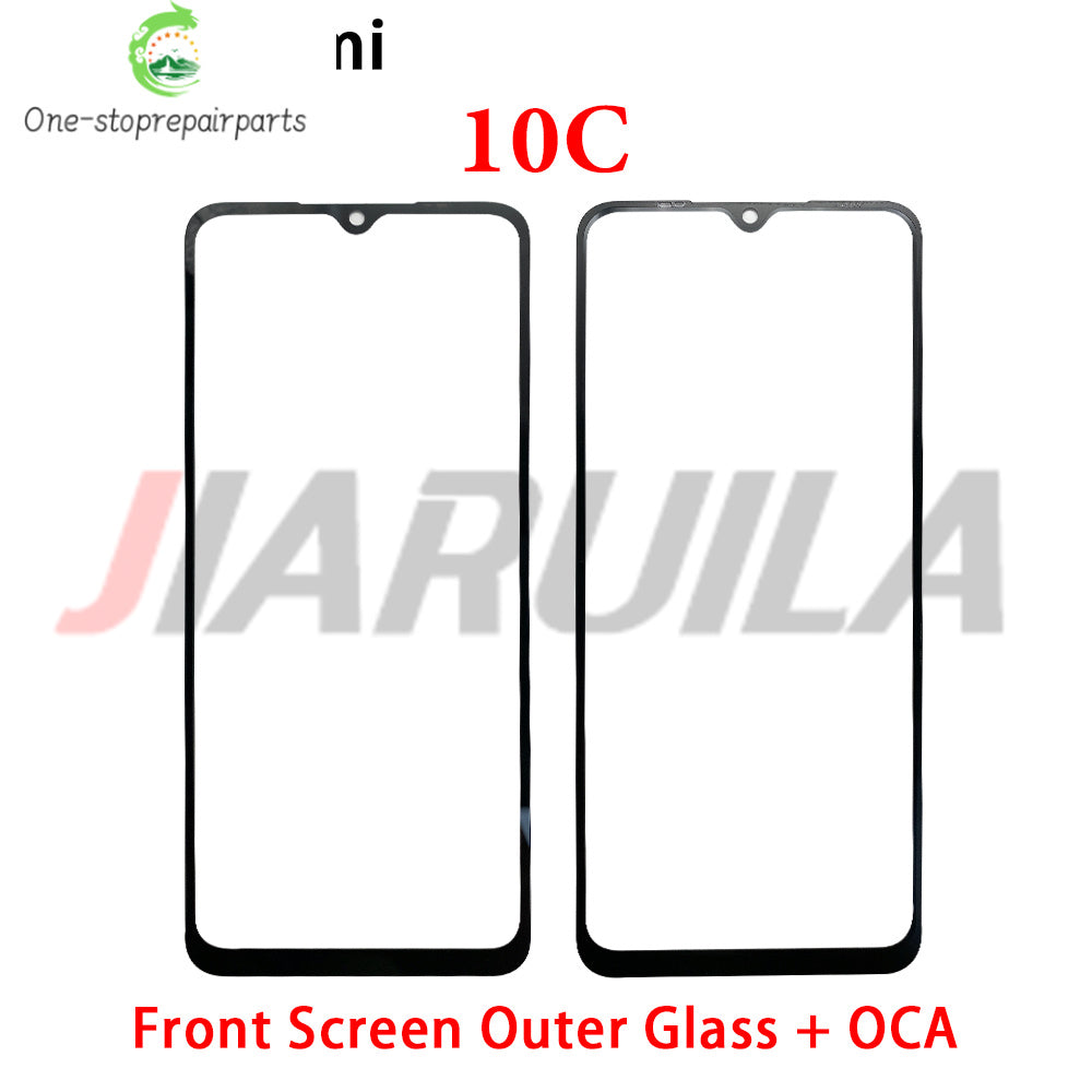 New Front Screen Outer Glass With OCA For Xiaomi Redmi 8 8A 9 9A 9C 9T 10 10A 10C 12 12C 13C 14C A1 A2 A3 Repair Parts  Xiaomi  Xiao mi phone repair parts