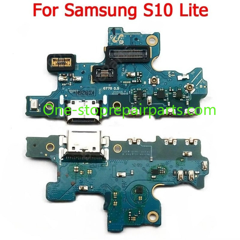 Charge Board For Samsung Galaxy S9 Plus S9+ S10 Lite 5G G960 G965 G977 G770 Charging Port Plate Usb Connector Flex Cable Samsung phone repair parts