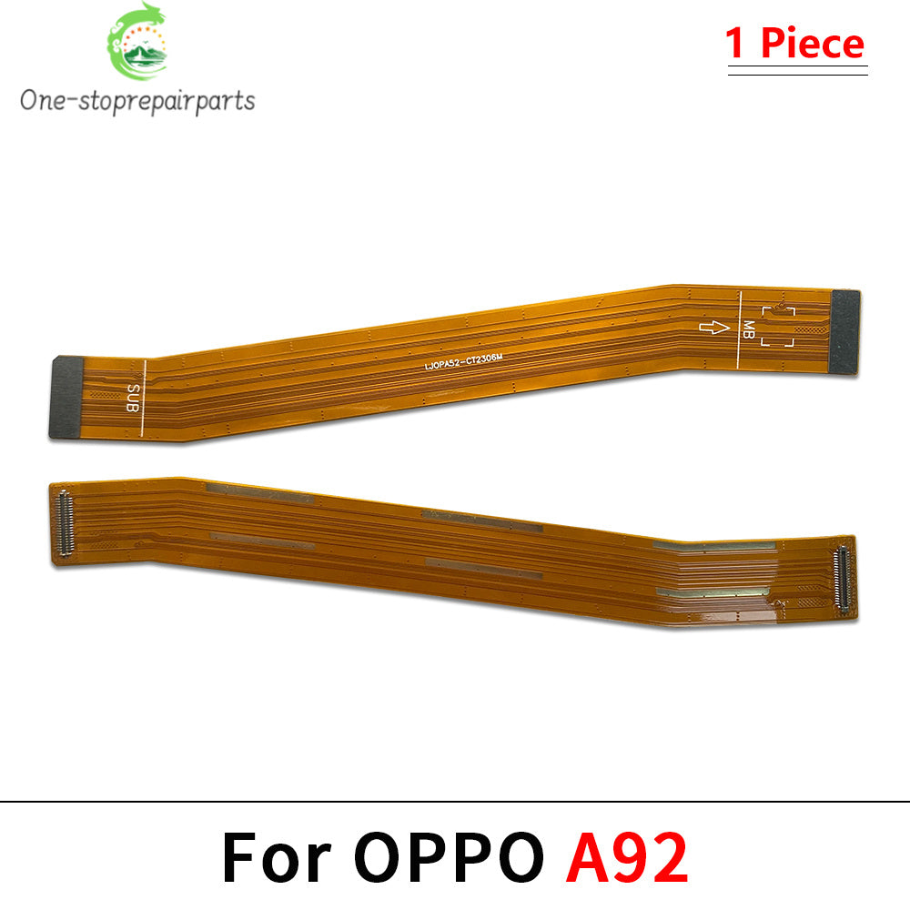 Main Board Motherboard Connector Flex Cable For OPPO A15 A16 A54 A17 A32 A53 A52 A55 A57 A58 A76 A78 A92 A93 A95 A96 A97 4G 5G OPPO phone repair parts
