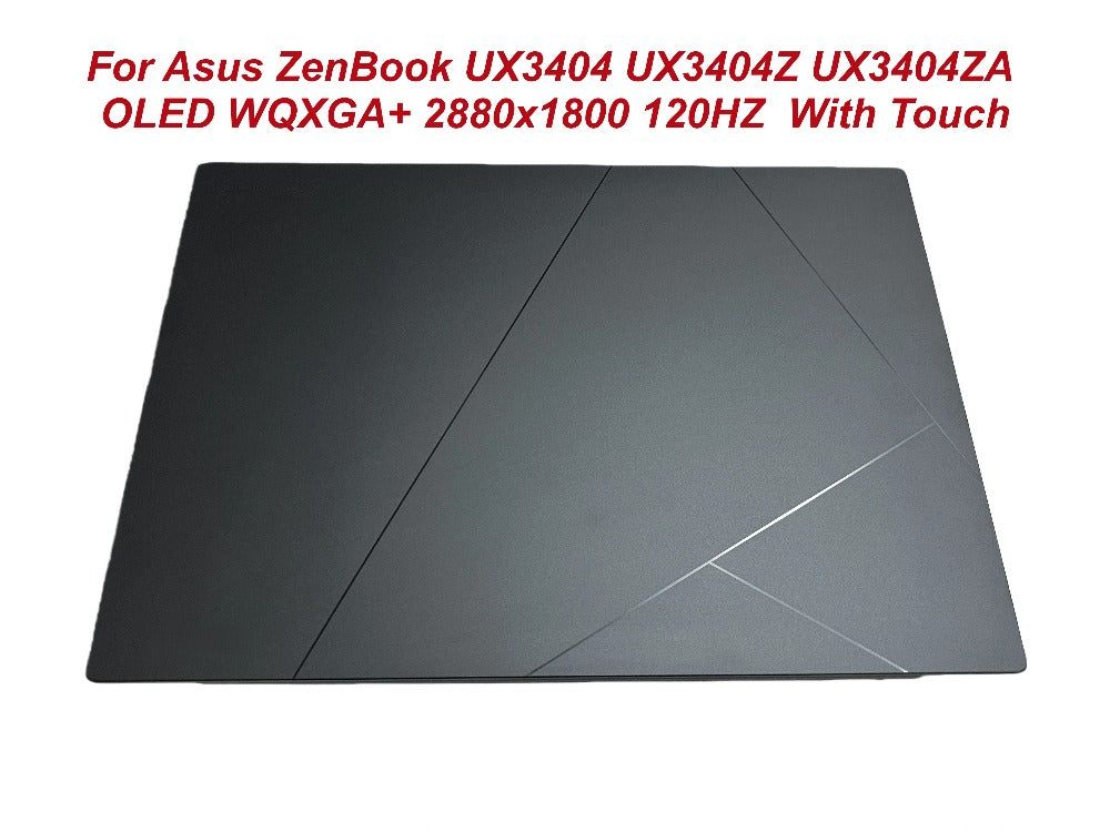 14.5 Inch OLED 2880x1800 For ASUS ZenBook UX3404 UX3404Z UX3404ZA Laptop Touch Screen Complete Assembly Top Half Replacement ASUS laptop repair parts