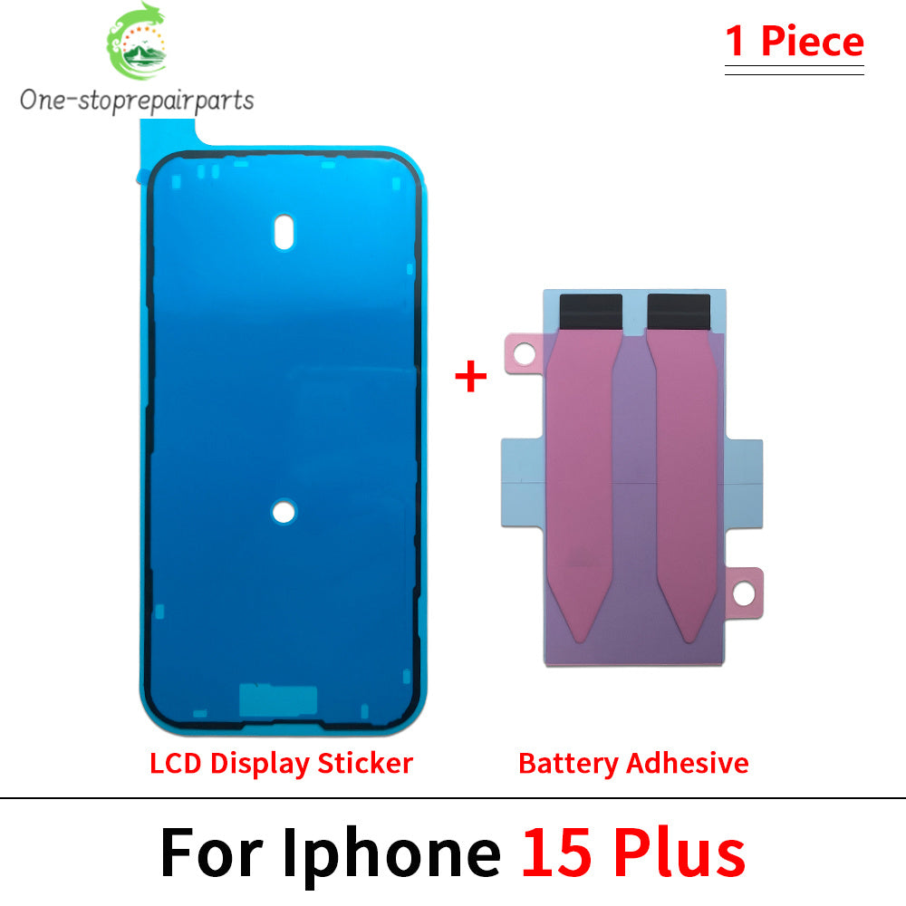 10Pcs, Waterproof Adhesive Sticker Screen Frame Bezel Seal Tape Battery Sticke For iPhone 11 12 13 14 15 16 Pro Max Plus X Xs iPhone phone repair parts