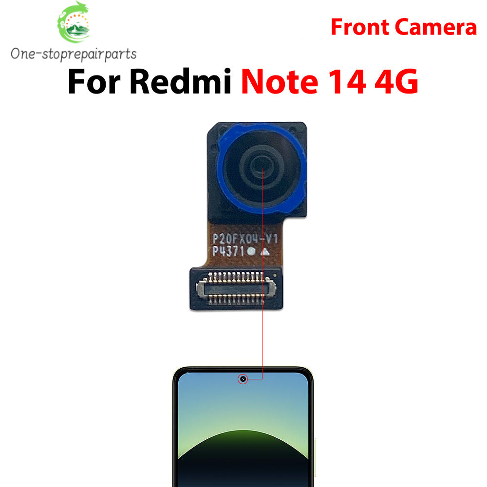 Back Rear Camera Big Main Camera Front Camera Flex Cable For Xiaomi Redmi Note 14 Pro 4G 5G  Xiaomi  Xiao mi phone repair parts