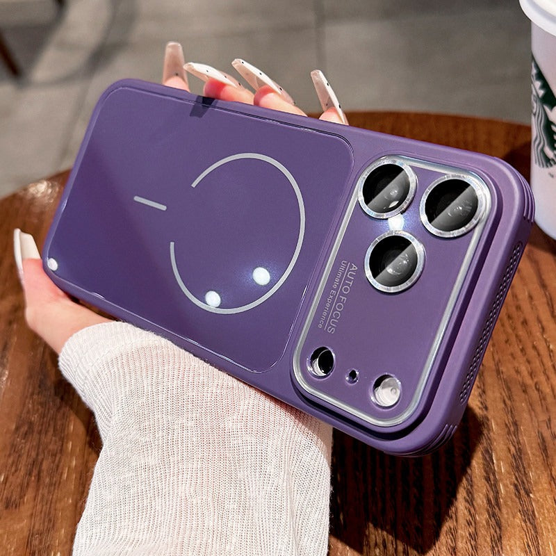 Ice heat dissipation Magnetic suction For iPhone 18promax mobile phone case New iPhone17 with lens film All-inclusive protection 16Pro Side heat dissipation and breathability 15 men's and women's cases Phone Accessories