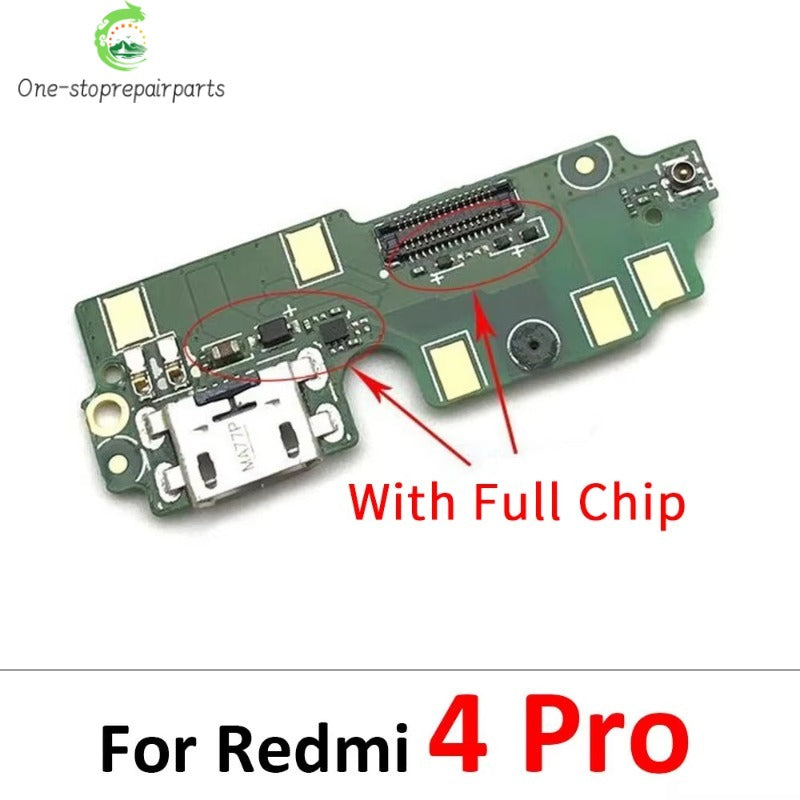 For Xiaomi Redmi 4 Pro Note 5A 7 8 Pro 8 8A 9 9T Poco M3 USB Charge Port Dock Connector Charging Board Flex Cable Xiaomi  Xiao mi phone repair parts