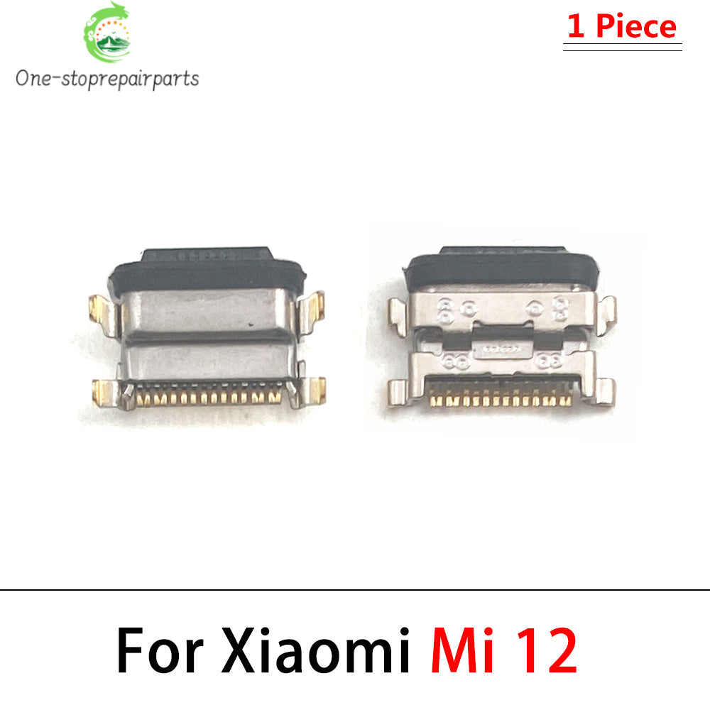 2Pcs, For Xiaomi Mi 8 9 Se 9T 10 10T 11 11T 12 Lite Pro Mi A1 A2 A3 USB Charging Port Connector Charge Jack Socket Dock Xiaomi  Xiao mi phone repair parts