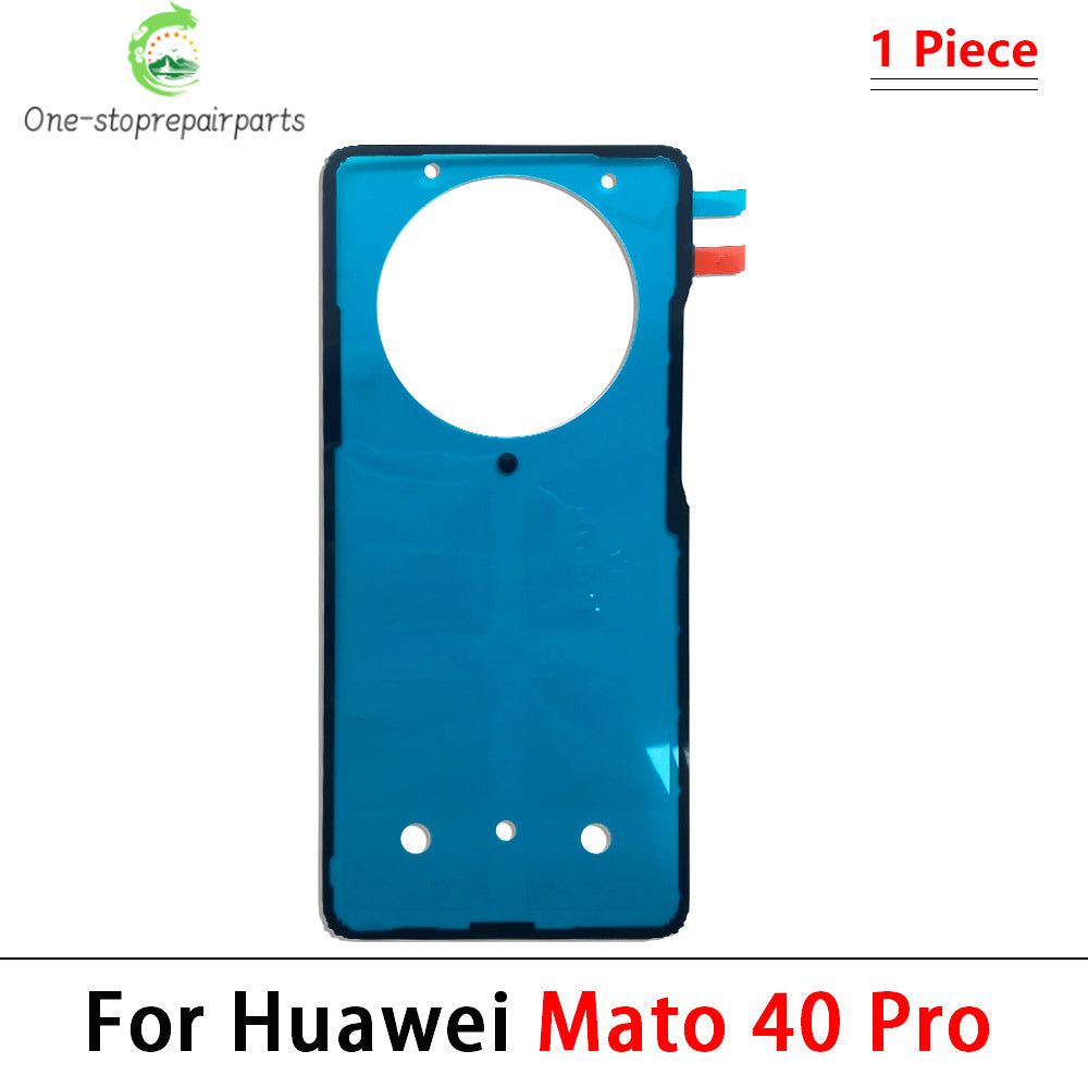 10Pcs, New Back Battery Housing Rear Sticker Tape For Huawei Mate 10 20 20X 30 40 Pro 4G 5G Waterproof Adhesive Glue Parts Huawei phone repair parts