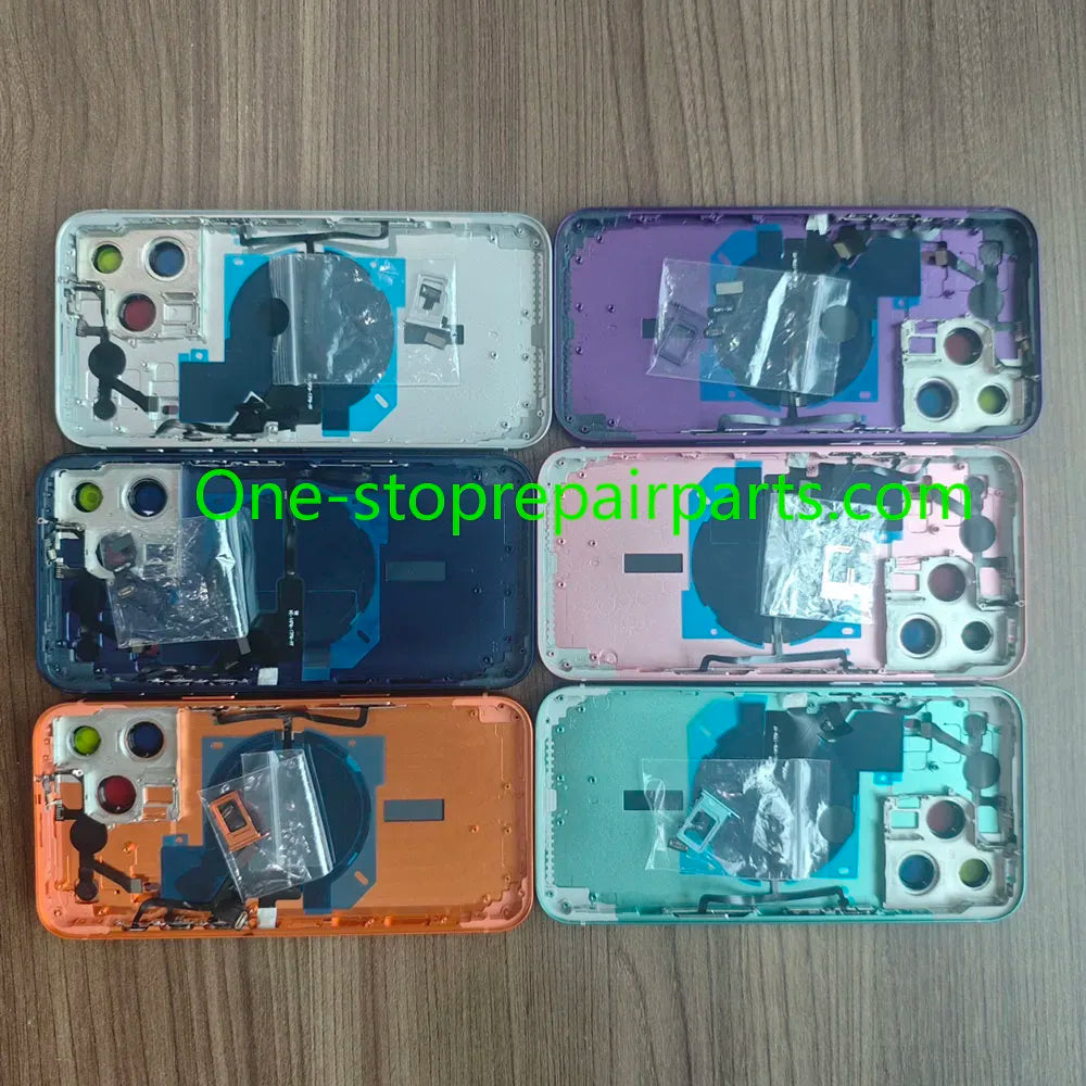 Pre-Installed Modified Back Housing For Iphone 14 Pro Max Convert To 17 Pro Max Middle Frame Housing 14Pm Diy Like 17Pm + Tray iPhone phone repair parts