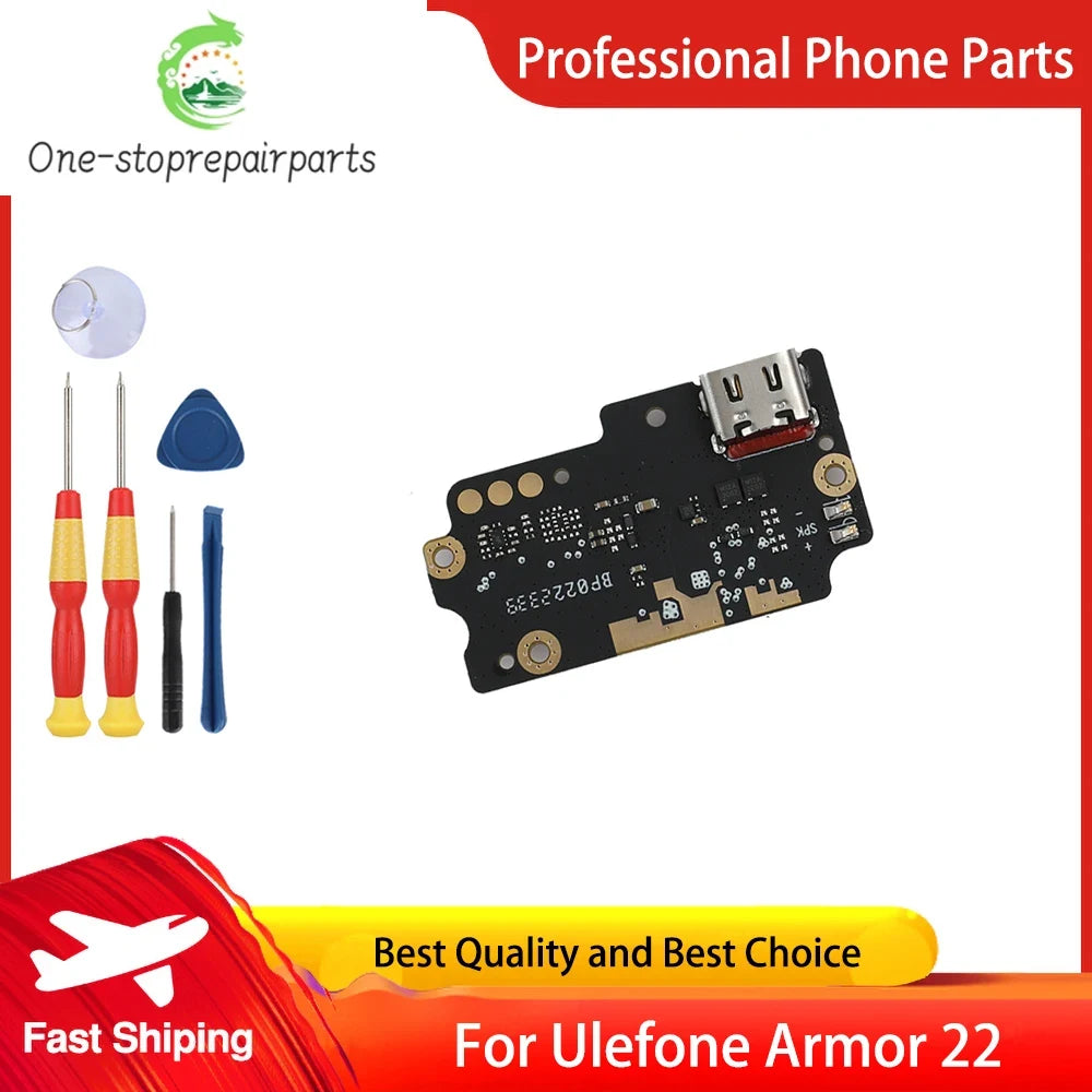 New Original Loud Speaker for Ulefone Armor 22 Buzzer Ringer Horn Charging Pad Charger Board Part Accessories Free Tools Other brand Phone repair parts