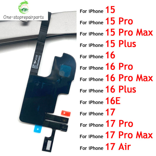 New Proximity Light Sensor Flex Cable For iPhone 15 16 17 Plus Pro Max Air 16E Replacement parts iPhone phone repair parts