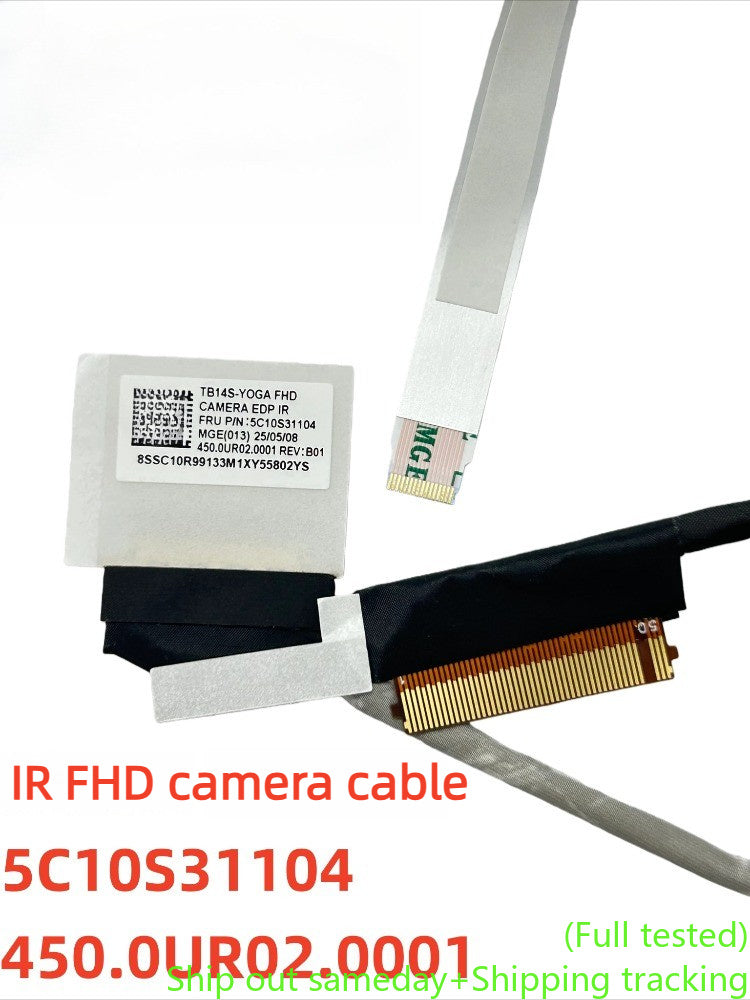 Webcam IR FHD Camera Cable For  Lenovo  ThinkBook 14 2-in-1 G4 IML G5 IAU 5C10S31104 450.0UR02.0001 EDP cable