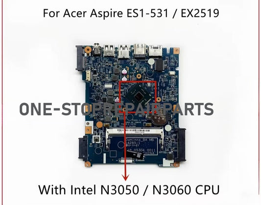 14285-1 For Acer Aspire ES1-531 EX2519 Laptop Motherboard With Intel N3050 N3150 N3710 CPU DDR3 NB.MZ811.001 NB.MZ811.003 Acer laptop repair parts