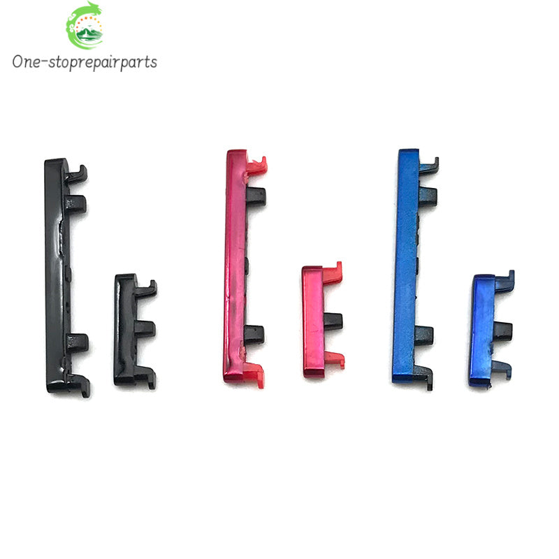 50Pcs/Lot, Volume Power Button Side Key For Redmi Note 7 8 9 9S Pro Replacement Parts