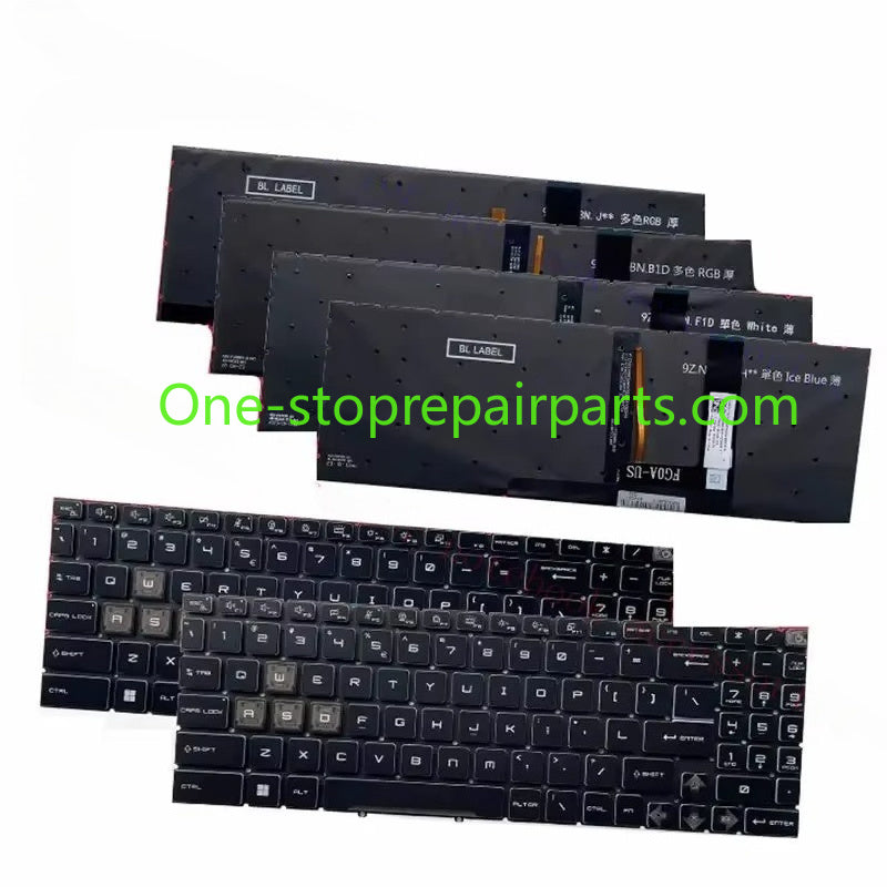 US NEW Laptop Keyboard For MSI VECTOR GP68HX 13V GP68 GE68 GP78 GE78 GE78HX GS77 GT77HX MS-17S1 15H1 15H2 15K1 15HK 1585 1583 MSI laptop repair parts