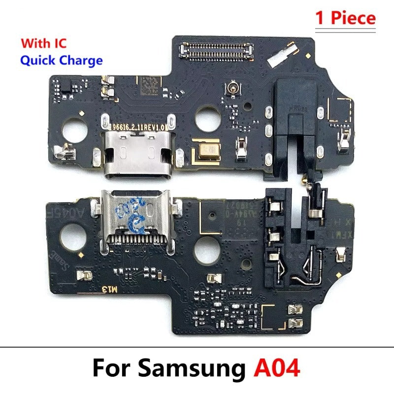 10Pcs USB Charger Charging Port Dock Connector Board Flex Cable For Samsung A10S A20S A30S A50S A21s A12 A02s A03s A03 Core Samsung phone repair parts