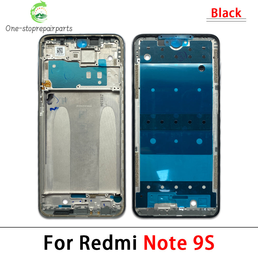 New For Xiaomi Redmi Note 7 8 9s Pro Front Housing LCD Frame Screen Bezel Holder Replacement Parts Xiaomi  Xiao mi phone repair parts