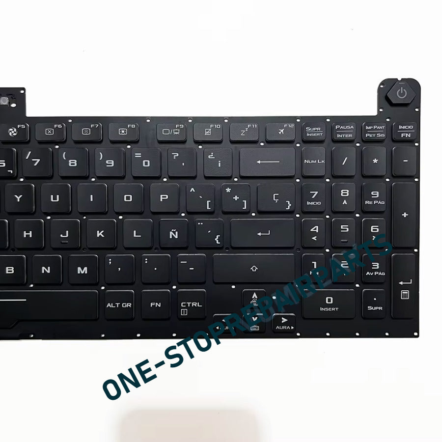 Spanish Backlit Keyboard for ASUS FX506 FX506U FX506IH FX506L FX506LI FA506 FA506Q FA506U FX706 FX706U FX706II FX706LI FA706 ASUS laptop repair parts