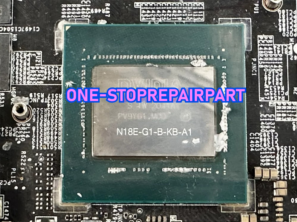 100% Full tested Main system board  MS-16V11 For MSI GS66 Laptop Motherboard W/ i7-10750H CPU and RTX2060 GPU HM470 DDR4 N18E-G1R GTX GPU MSI laptop repair parts