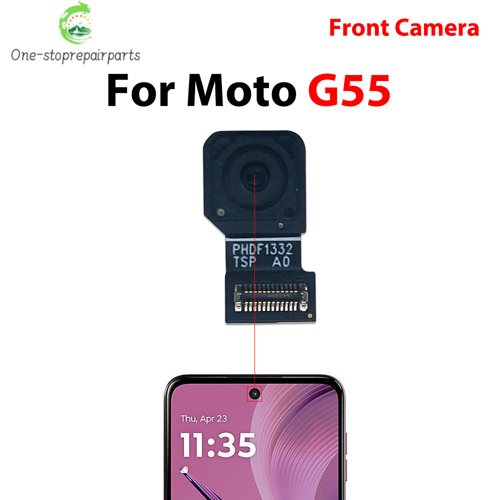 Back Rear Camera Big Main Camera Front Camera Flex Cable For Motorola Moto G22 G32 G62 G13 G23 G73 G14 G24 G55 G34 G84 G35 5G Motorola phone repair parts