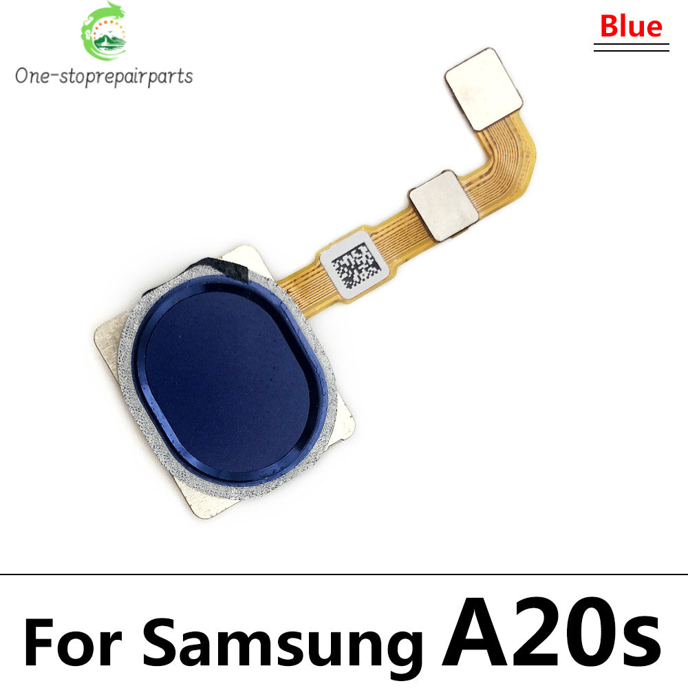 New For Samsung A10S A20S A21s A30s A50s A70s Fingerprint Sensor Home Return Key Menu Button Flex Ribbon Cable Samsung phone repair parts