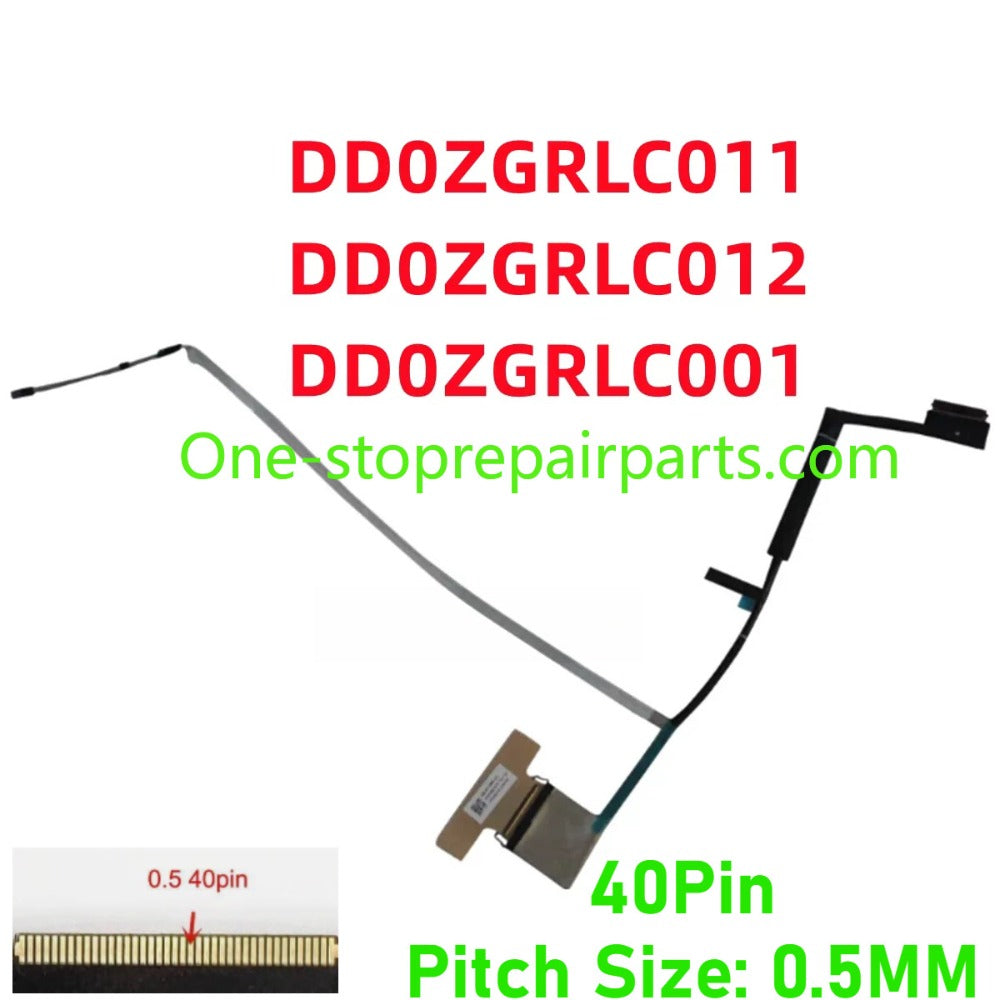 LCD eDP LVDSCable For ACER Predator Helios Neo 16 PHN16-71 N22Q22 Nitro AN16-41 AN16-51 DD0ZGRLC011 DD0ZGRLC001 DD0ZGRLC012 DDZGRALC100 40pin 40-pin LCD video display flex cable Acer laptop repair parts
