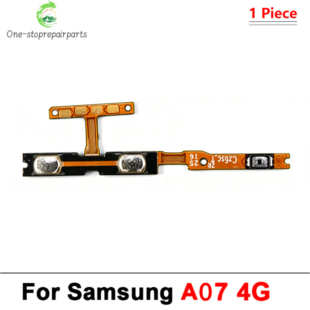 New For Samsung A06 A06s A16 A26 A36 A56 A07 A17 A37 4G 5G Volume Button Power Switch On Off Button Flex Cable Samsung phone repair parts
