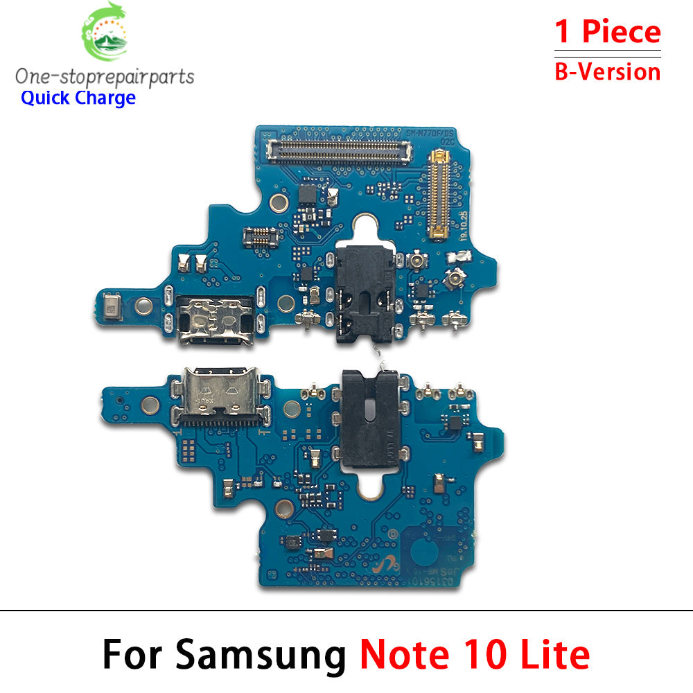 For Samsung Note 10 Plus Lite S20 Plus Ultra S981B S986B S988B N976F USB Charging Port Dock Charger Connector Board Flex Cable Samsung phone repair parts