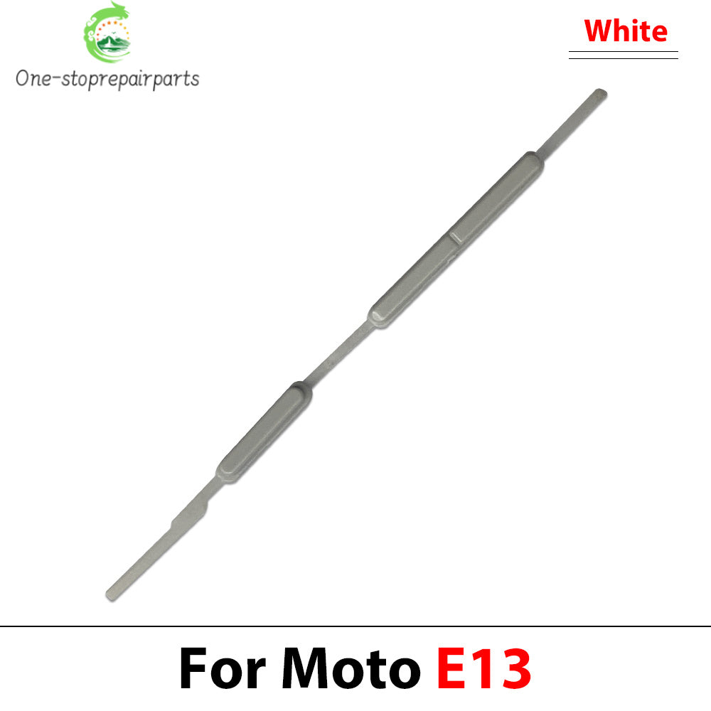 New For Motorola Moto E13 E14 E20 E30 E40 E22 E32 Side Power Key + Volume Button Replacement Parts Motorola phone repair parts