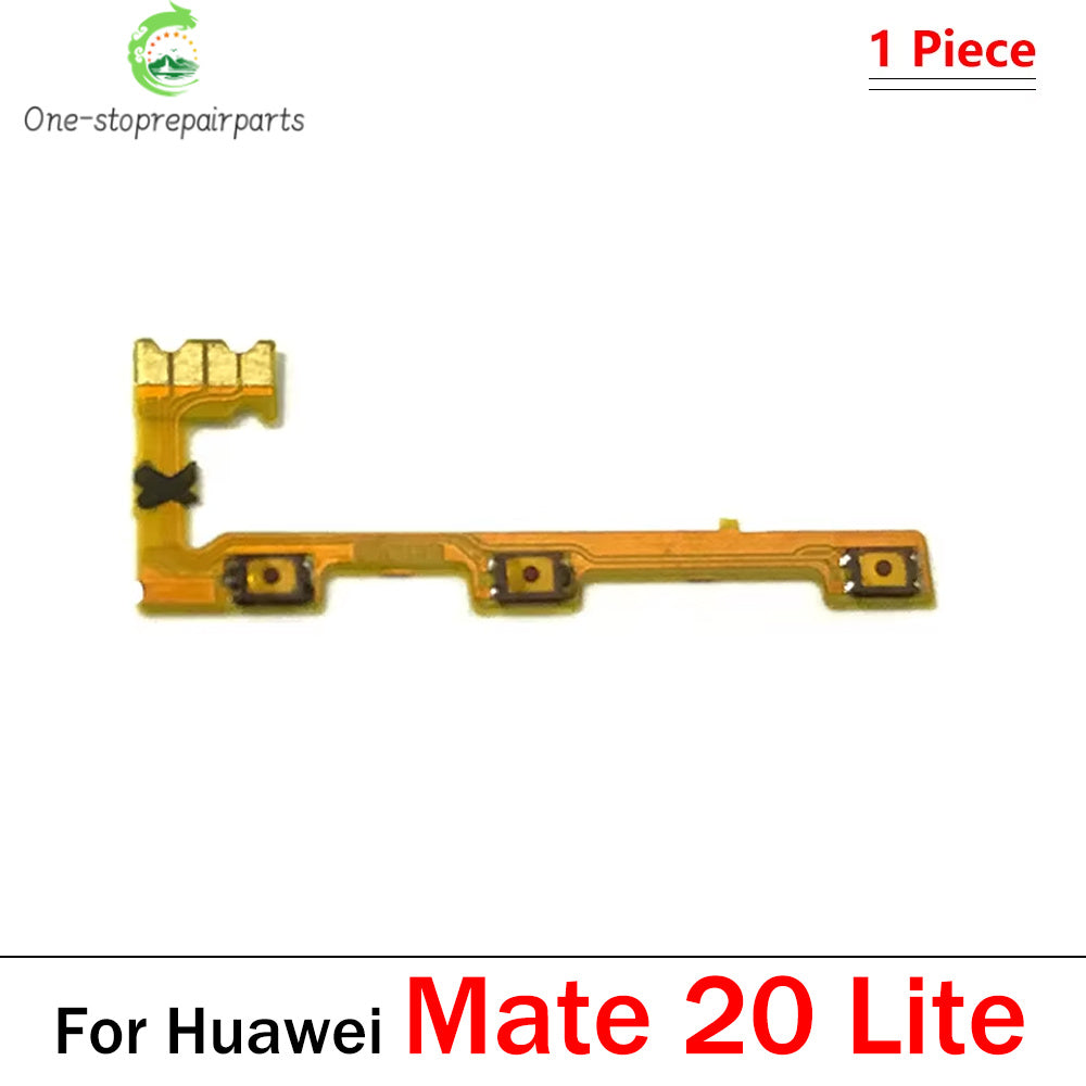Power Switch On Off Button Volume control Key Button Flex Cable For Huawei Mate 20 30 40 50 60 Pro 50E Huawei phone repair parts