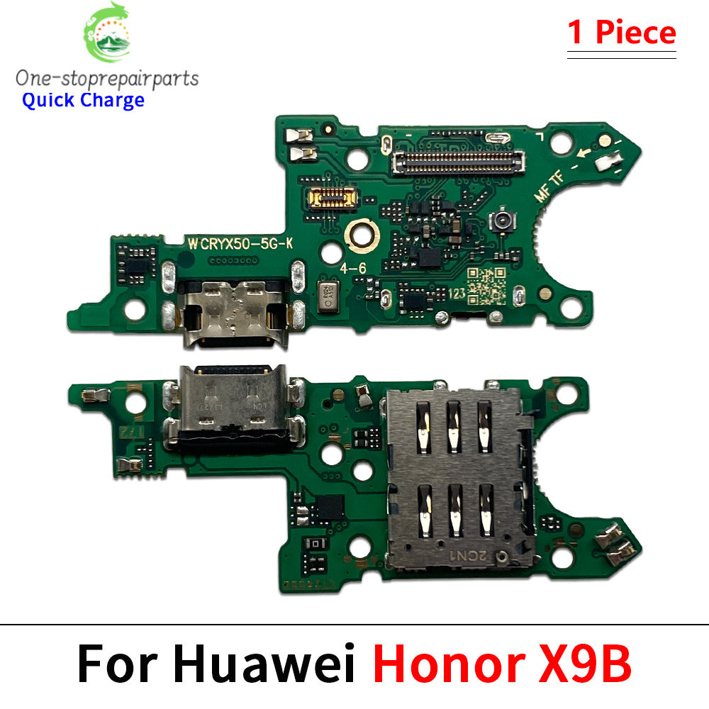 USB Charger Charging Port Connector Flex Cable For Huawei Honor X6 X6A X6B X6C X7 X7A X7B X7C X8 X8A X8C X9 X9A X9B X9C 4G 5G Huawei phone repair parts