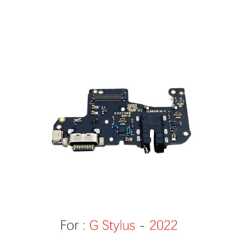 charging port charge flex board cable For Motorola G Stylus 4G 5G 2020 2025 Tail Plug-in Cable Small Board