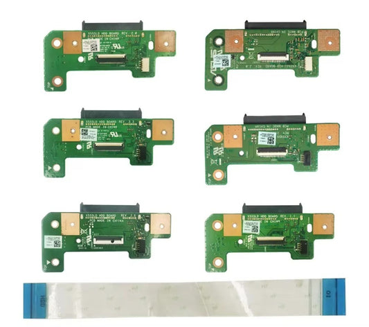 For ASUS X555 X555L X555LD X555LP X555UJ VM590L Y583L W509L W519 F555L A555 X555S Laptop SATA HDD SSD hard drive interface board ASUS laptop repair parts