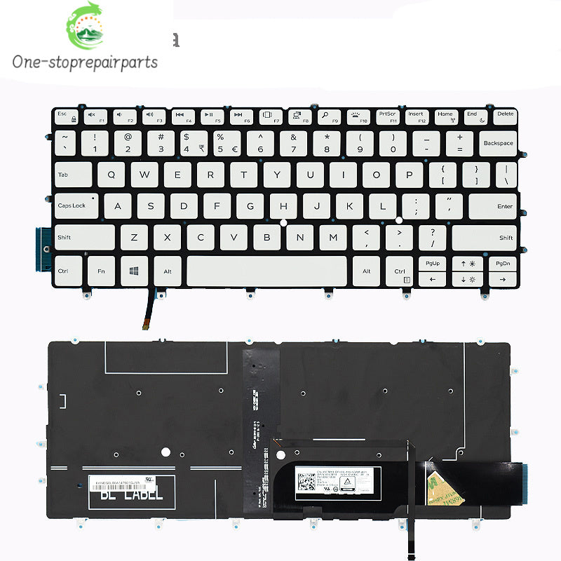 New Original Laptop Keyboard FOR DELL XPS13 9305 9370 9380 13-9370 13-9380 P82G With backlit Dell laptop repair parts