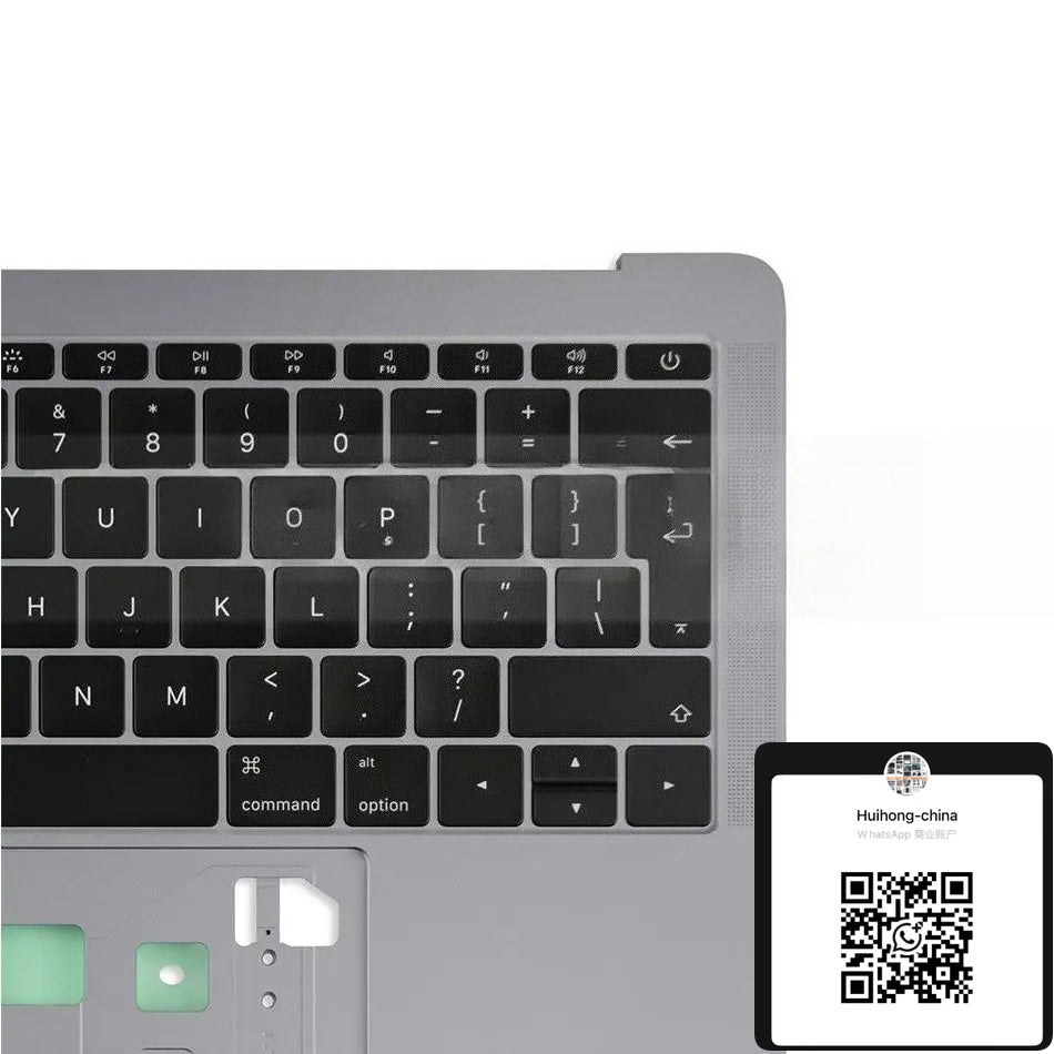 Silver Grey for Macbook Pro Retina 13" A1706 A1708 15" A1707 Topcase with Keyboard Touchbar US UK French German Spanish Danish Macbook repair parts