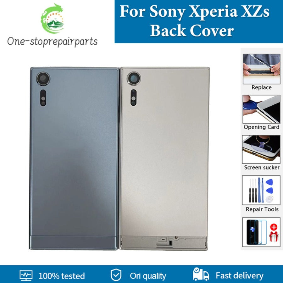 AAA+ Quality Back Battery Cover For Sony Xperia XZs Back Door G8232 G8231 SOV35 602SO SO-03J Rear Housing Panel Replacement Sony phone repair parts