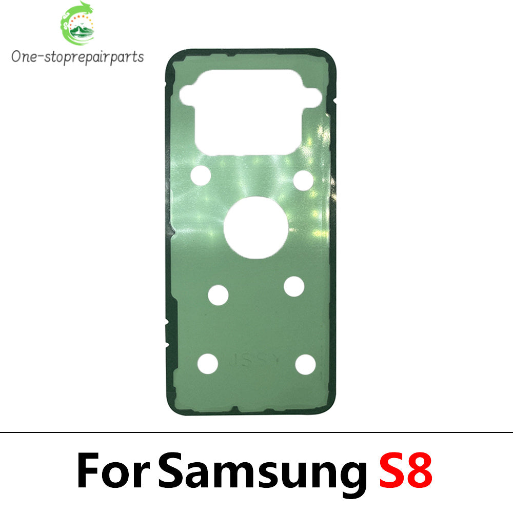 Back Battery Sticker Adhesive For Samsung S8 S9 S10 S20 S21 S22 Plus Ultra Fe Waterproof Back Cover Sticker Samsung phone repair parts