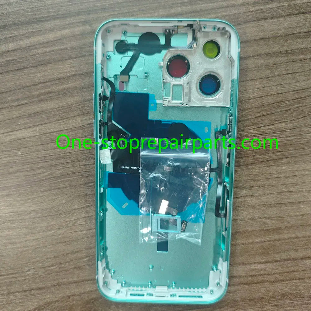 Pre-Installed Modified Back Housing For Iphone 14 Pro Max Convert To 17 Pro Max Middle Frame Housing 14Pm Diy Like 17Pm + Tray iPhone phone repair parts