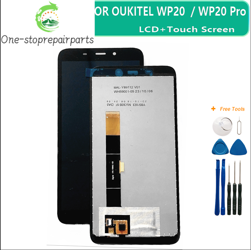 5.93 inch Original For Oukitel WP20 G2 G5 LCD Display Screen Digitizer Assembly Touch Panel Display Oukitel WP20 Pro WP32 PRO Other Brand Phone repair parts