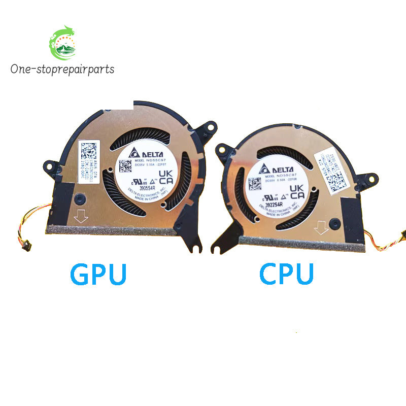 New Original Laptop CPU GPU Cooling Fan FOR ASUS Deluxe X13 2023 ZenBook S 13 OLED UX5304V ND55C97-22F06 ND55C97-22F07 ASUS laptop repair parts