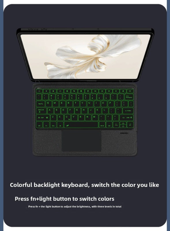 Suitable for Honor Tablet 9 Bluetooth Keyboard Case 12.1 inch HEY2-W09/W19 Touch Keyboard Case protective Accessories