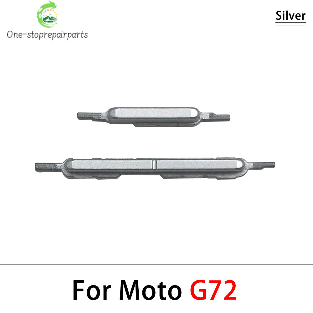 For Motorola Moto G22 G32 G52 G62 G72 G82 5G Side Key Power and Volume Button Replacement Parts Motorola phone repair parts