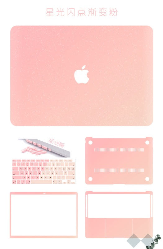 Frosted gradual change color protective case for MacBook Air Pro 11 "12" 13 "14" 15 "16" Neo A3404 A3426 A3427 A3428 A3429 A3449 A3448 A3434 A3403 A3186 A3402 A3401 A3112 A3185 A3114 A3241 A3113 A3240 Laptop accessories