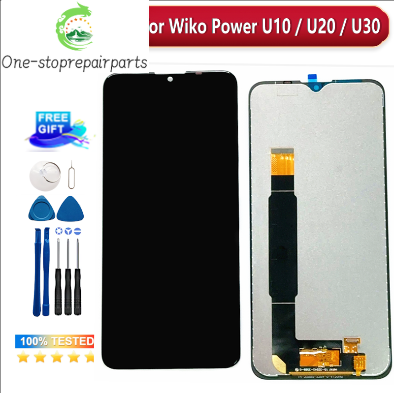 6.82'' Original For Wiko Power U10 U20 U30 LCD Display Screen Touch Panel Digitizer For Wiko U10 LCD U20 LCD Screen U30 Display Other brand Phone repair parts