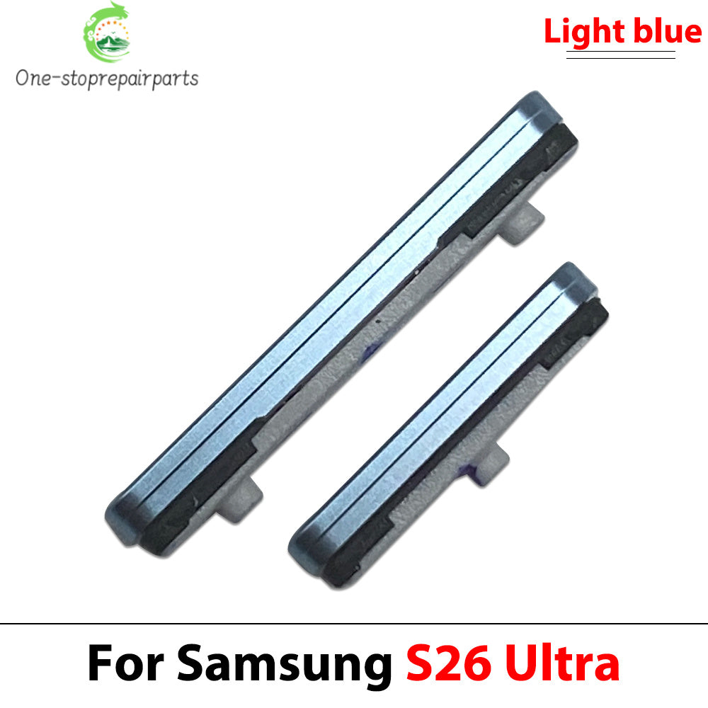 New Power Switch On Off Button Volume Key Button Flex Cable For Samsung S26 Plus Ultra 4G 5G Samsung phone repair parts