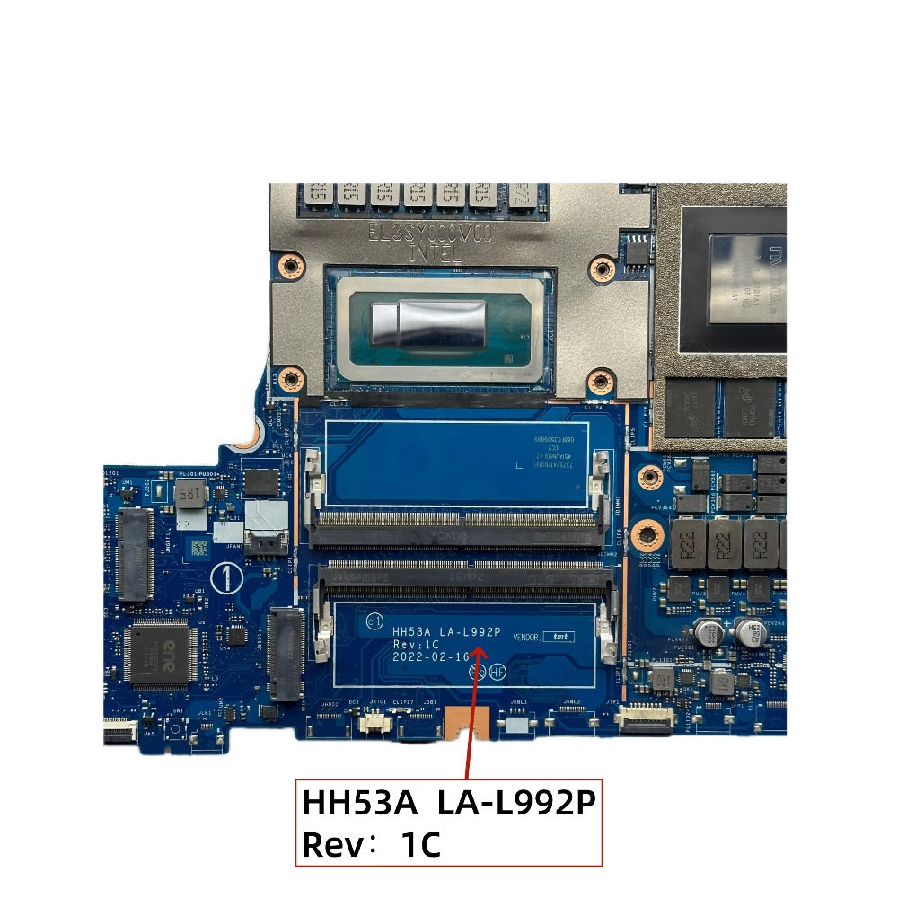 For Acer Predator PH315-55 PH317-56 Laptop Motherboard LA-L992P With i7-12700H i9-12900H CPU RTX3070Ti RTX3080 GPU NB.QFT11.002 Acer laptop repair parts