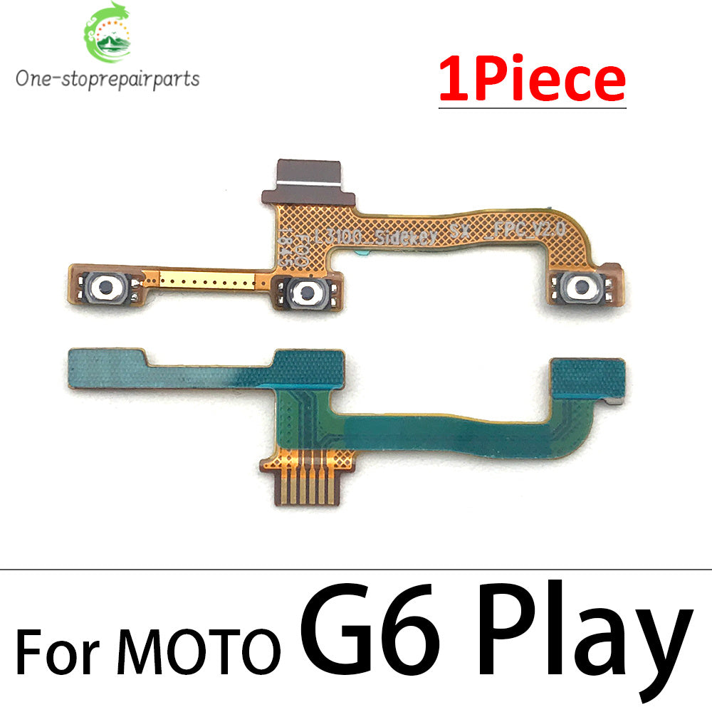 Power On Off Volume Button Flex Cable For Motorola Moto G5 G5s G6 G4 G8 G7 G9 Plus Play Power Lite Motorola phone repair parts