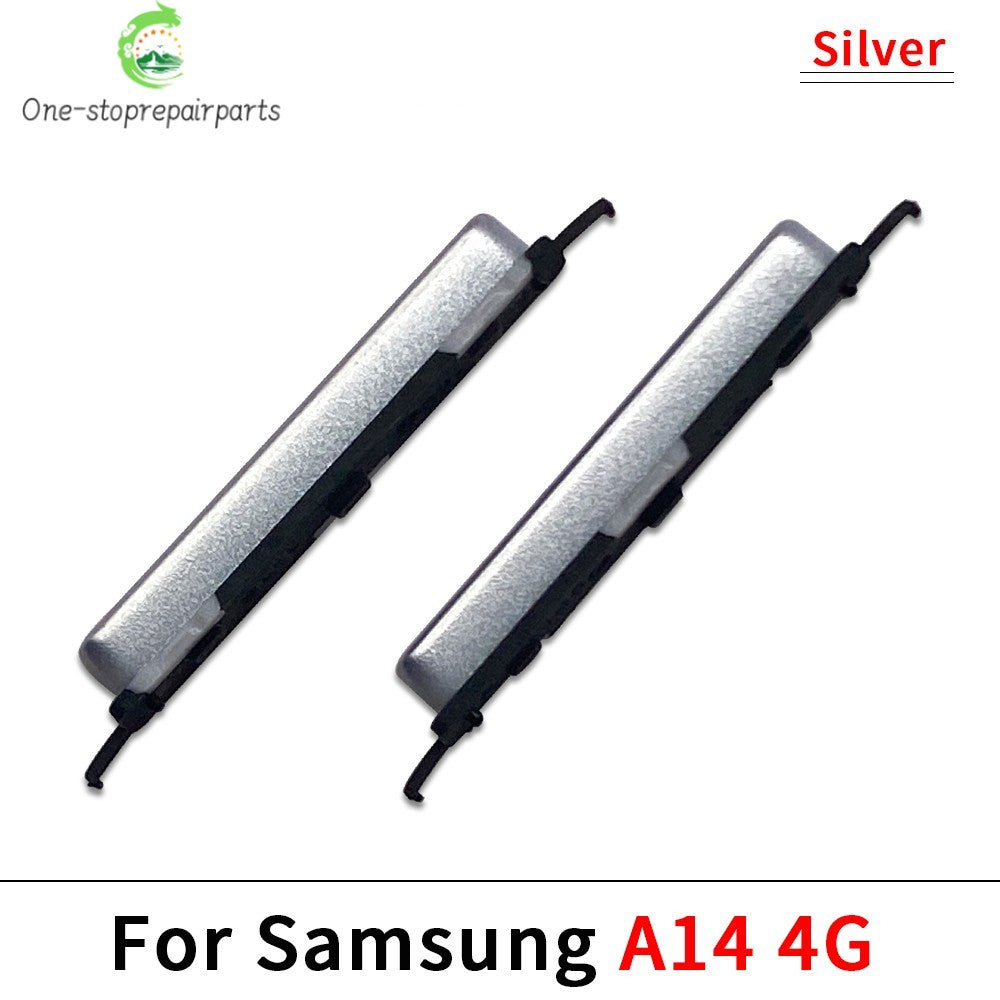 New For Samsung A14 A24 A34 A54 4G 5G Side Key Power and Volume Buttons Button Replacement Parts Samsung phone repair parts